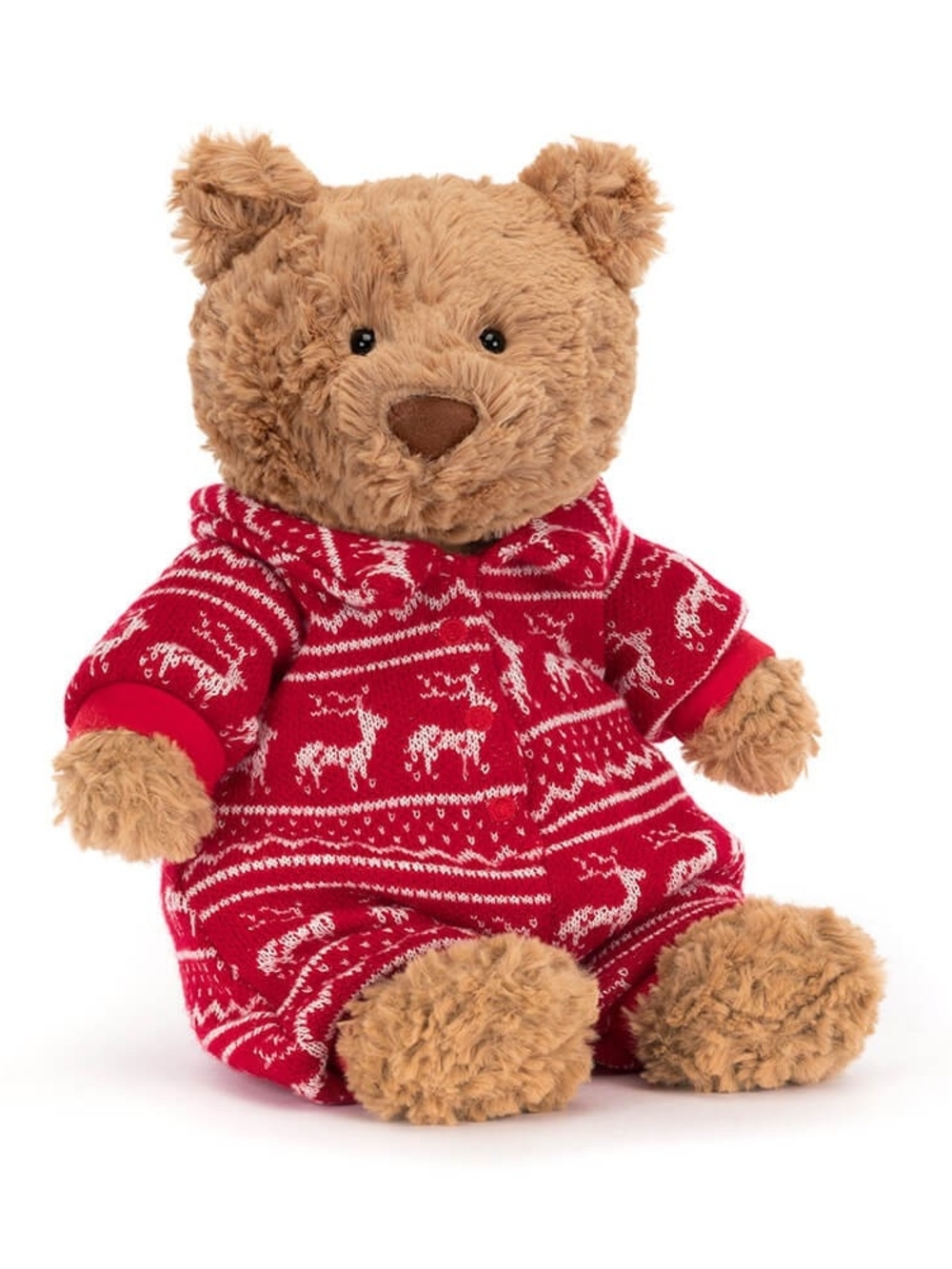 🆕️ Jellycat Retired Bartholomew Bear Winter Pyjamas Plush